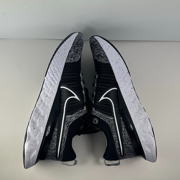 Nike React Infinity Run FK 2 Men's Shoes "Oreo" Black White CT2357-101 - Picture 2 of 12